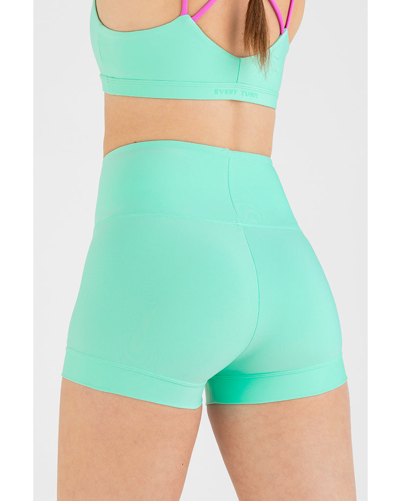 Every Hi-Waisted Short - Girls - Mint Candy