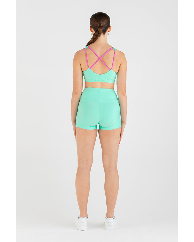 Every Hi-Waisted Short - Girls - Mint Candy
