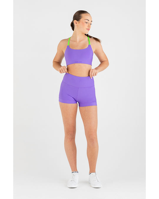 Every Hi-Waisted Short - Girls - Petal Purple