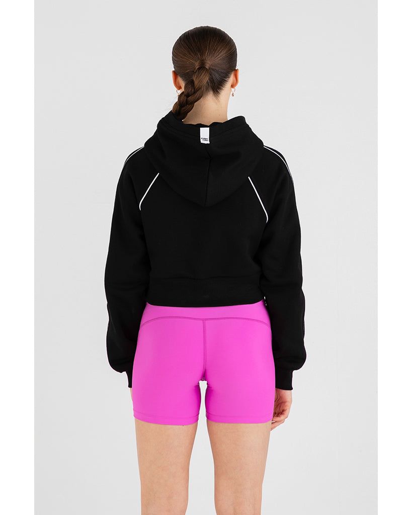Every Squad Cropped Hoodie - Girls - Black