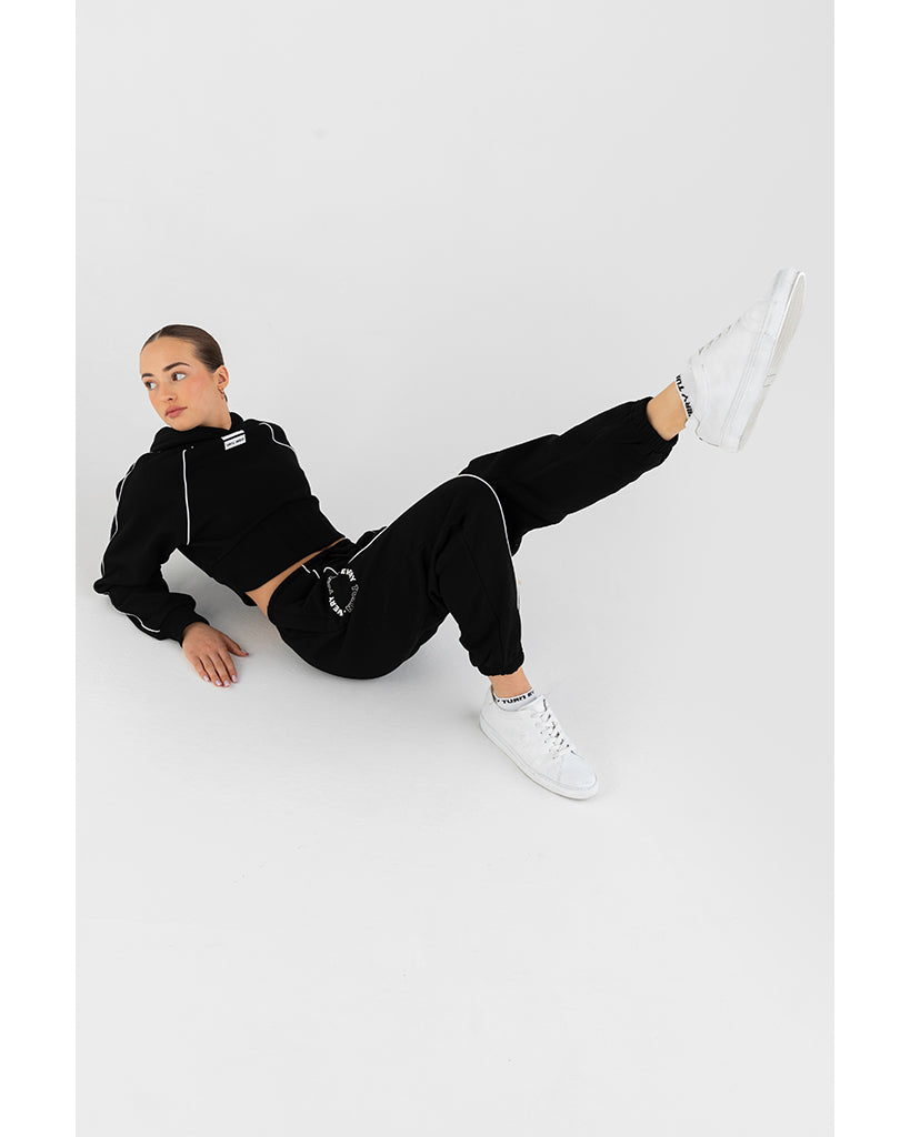 Every Squad Cropped Hoodie - Girls - Black