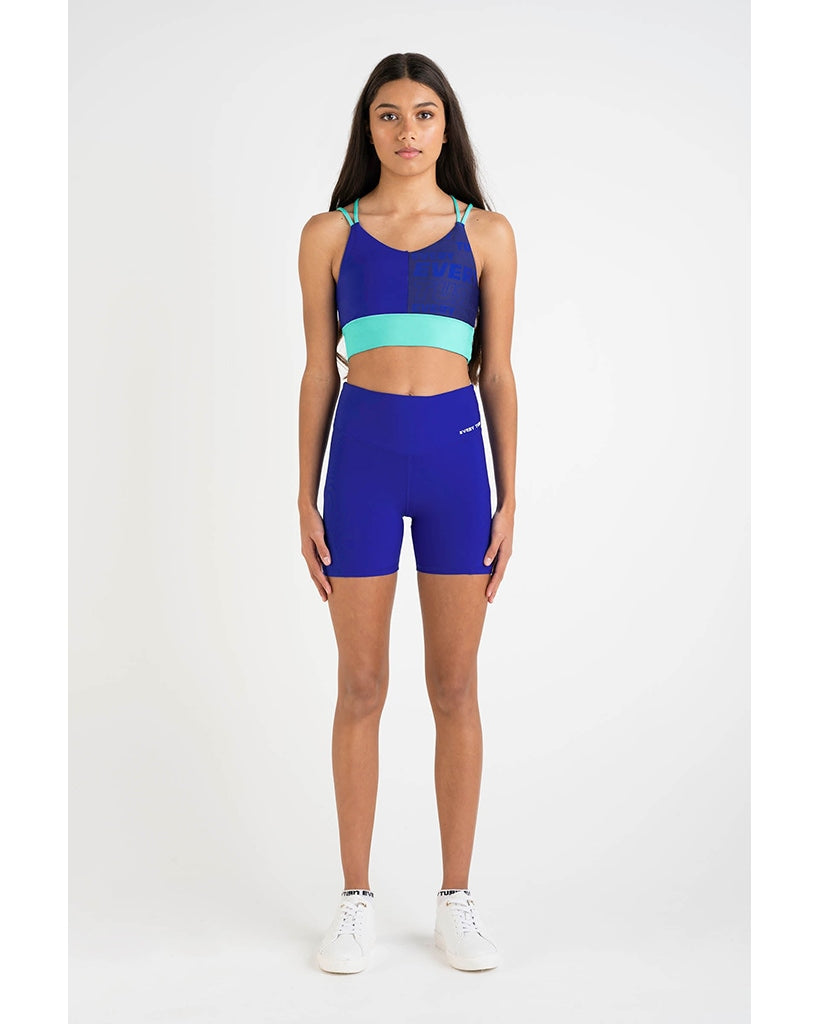 Every Turn Balanced Bodi Workout Short - Girls - Cobalt Blue