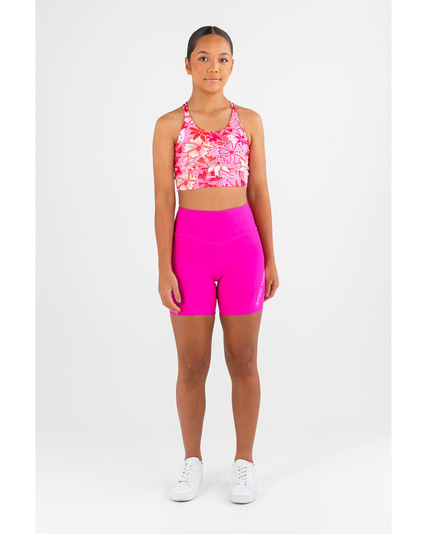 Every Turn Balanced Bodi Workout Short - Girls - Pink Cosmos ...