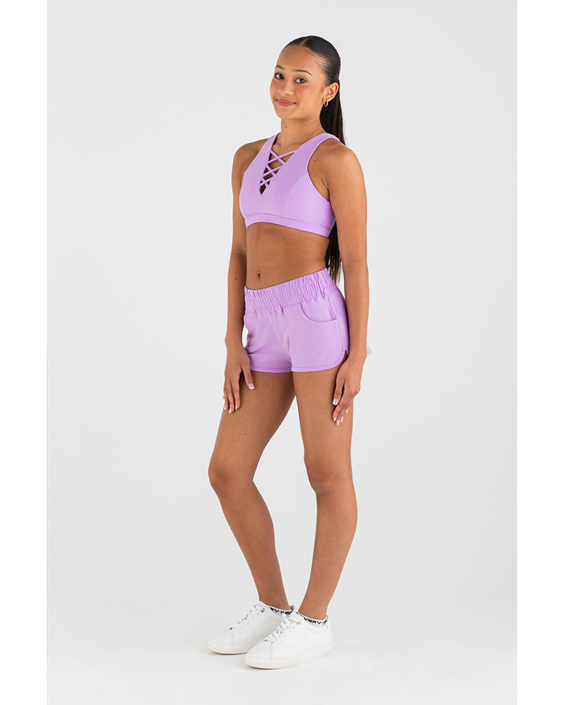 Every Turn Ecstatic Crop Top - Girls - Lavender