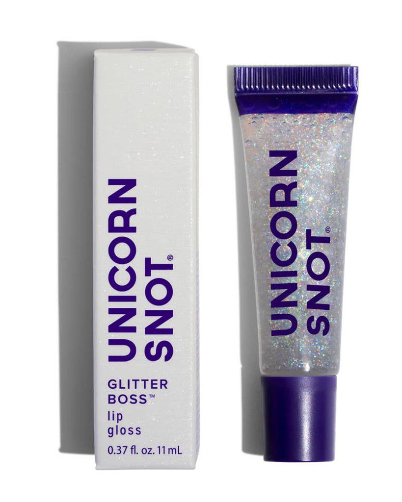 FCTRY Unicorn Snot Glitter Boss Lip Gloss - LGUNI04 - Disco Silver
