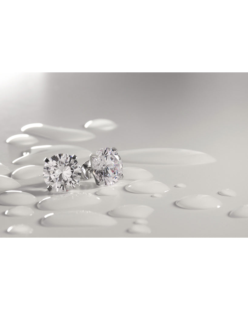 FH2 10mm Dance Competition Stud Rhinestone Earrings - AZ0017