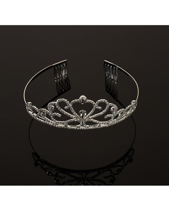 FH2 Large Exquisite Dance Competition Crystal Tiara - TR0612