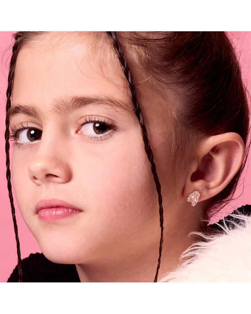 Girl Nation Ballet Slippers Cutie Stud Earrings
