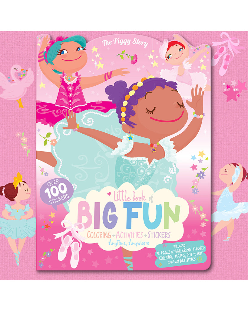 Girl Nation Little Book of Big Fun Activity Book - Pretty Ballerinas