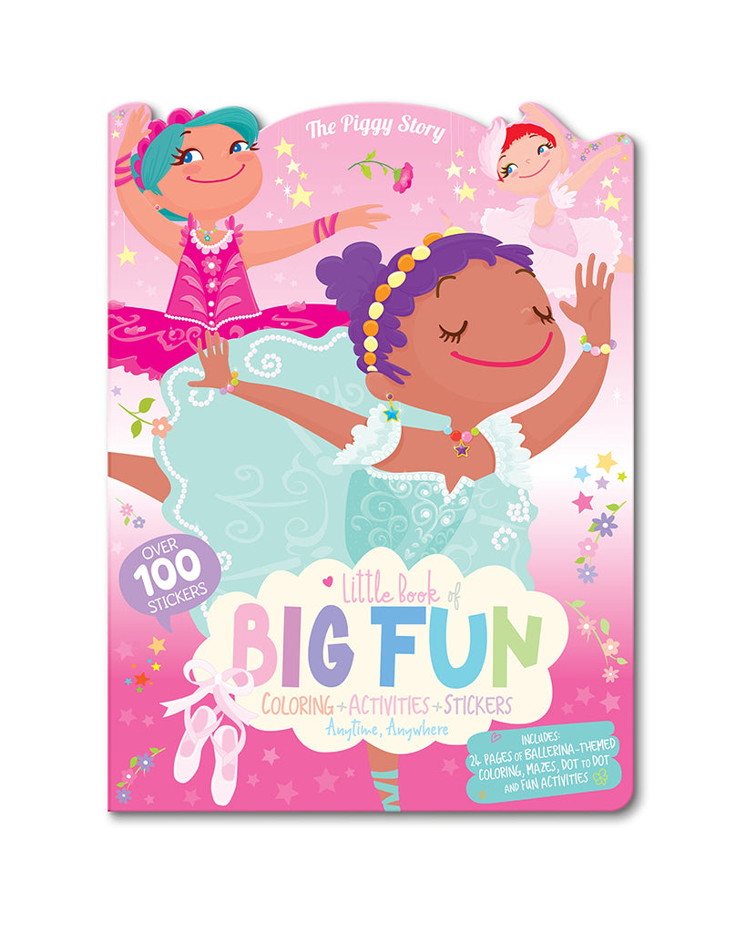 Girl Nation Little Book of Big Fun Activity Book - Pretty Ballerinas