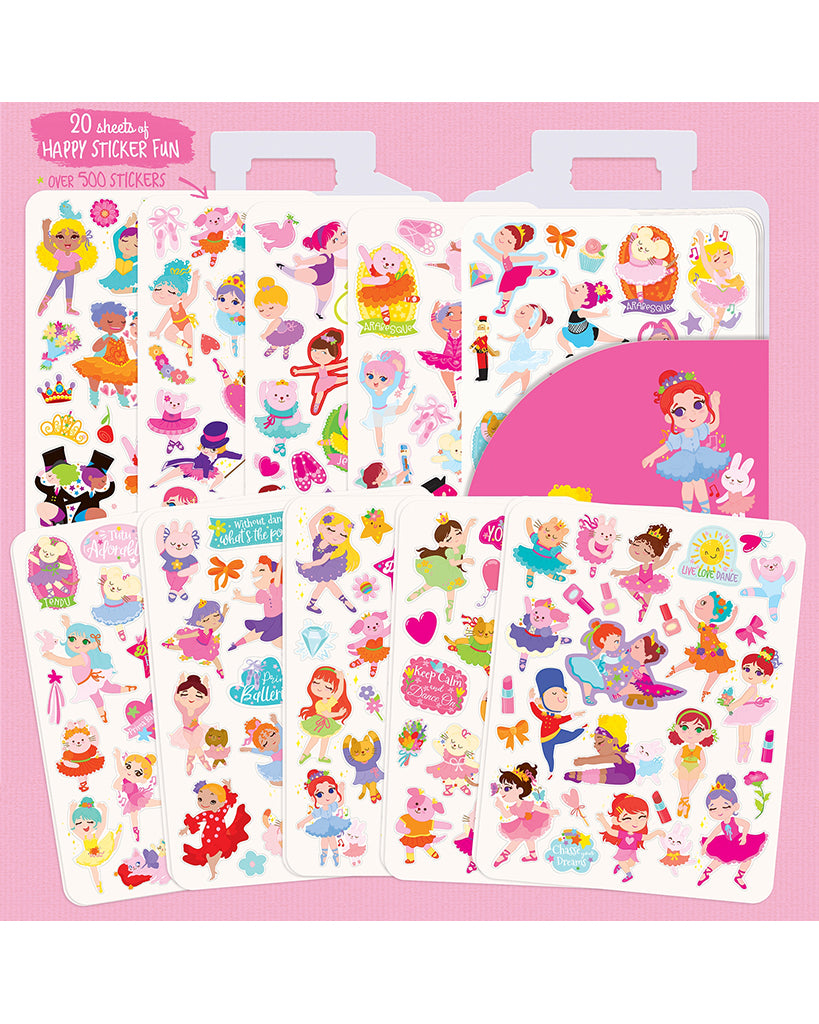 Girl Nation Stickers On-The-Go - Dance Magic