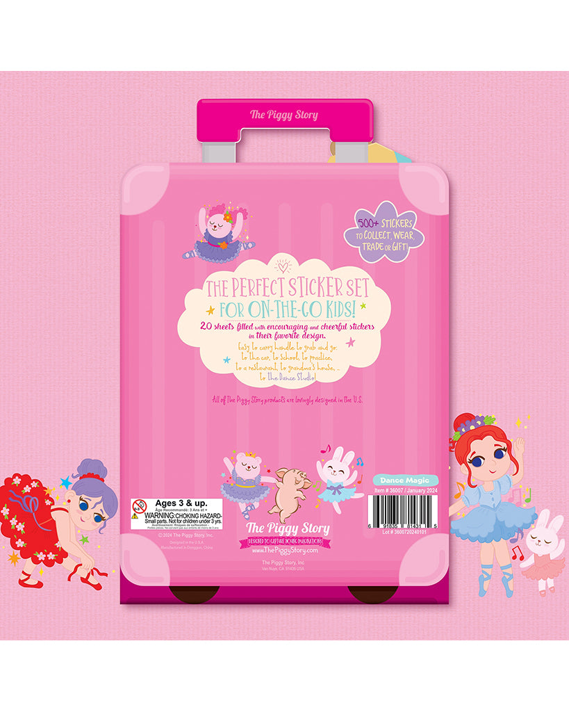 Girl Nation Stickers On-The-Go - Dance Magic