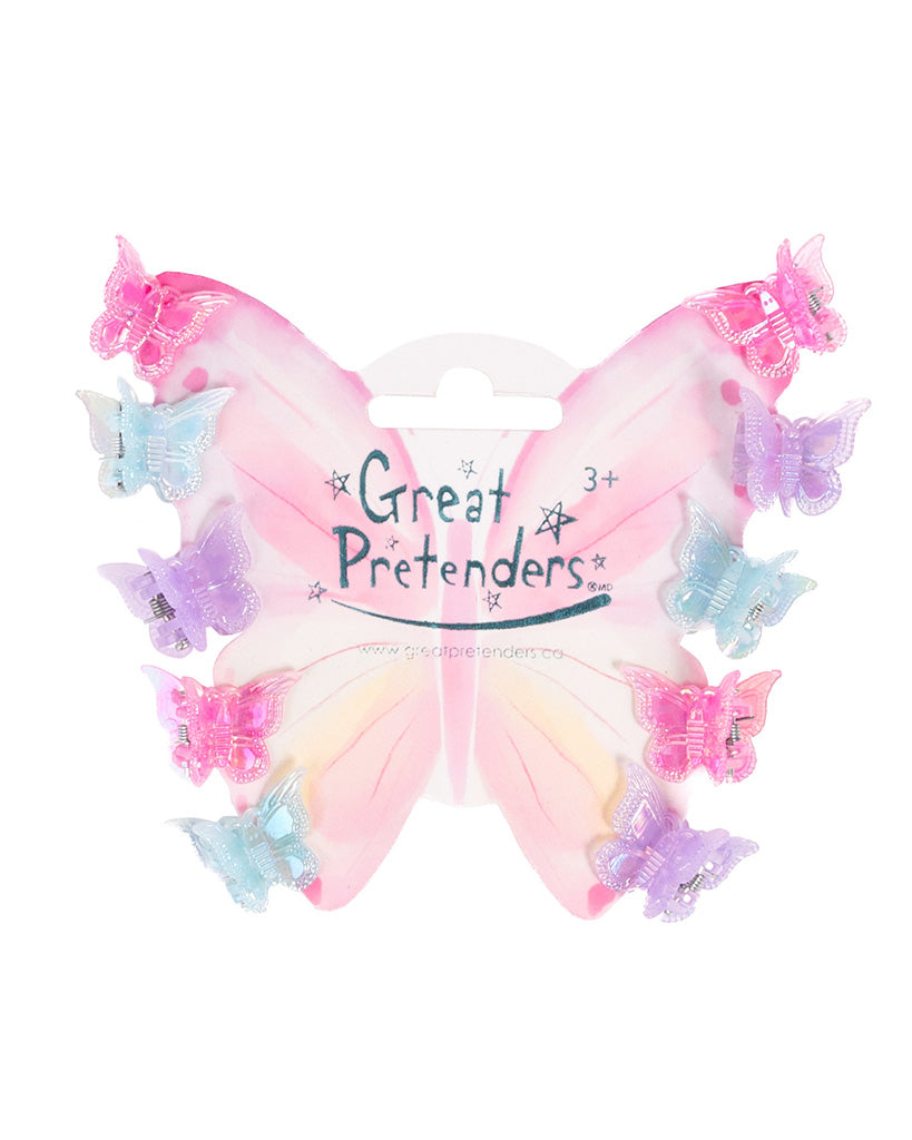 Great Pretenders Fancy Flutter Mini Hairclips 10pc