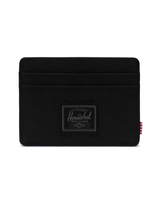 Herschel Supply Co Charlie Cardholder Wallet - Black Tonal