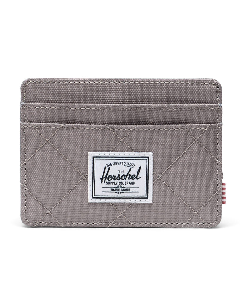 Herschel Supply Co Charlie Cardholder Wallet - Brindle Quilted