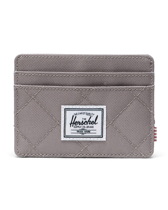 Herschel Supply Co Charlie Cardholder Wallet - Brindle Quilted