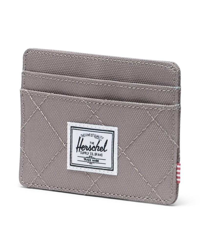 Herschel Supply Co Charlie Cardholder Wallet - Brindle Quilted