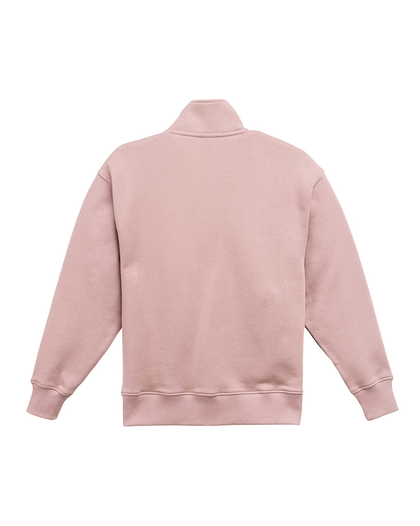 Herschel Supply Co Classic Quarter Zip - Womens - Ash Rose
