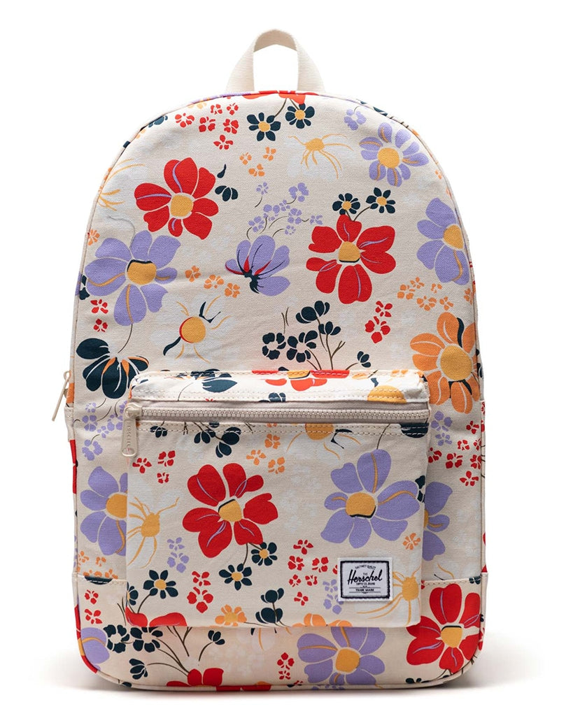 Herschel Supply Co Cotton Casuals Daypack Backpack - Country Floral Whitecap