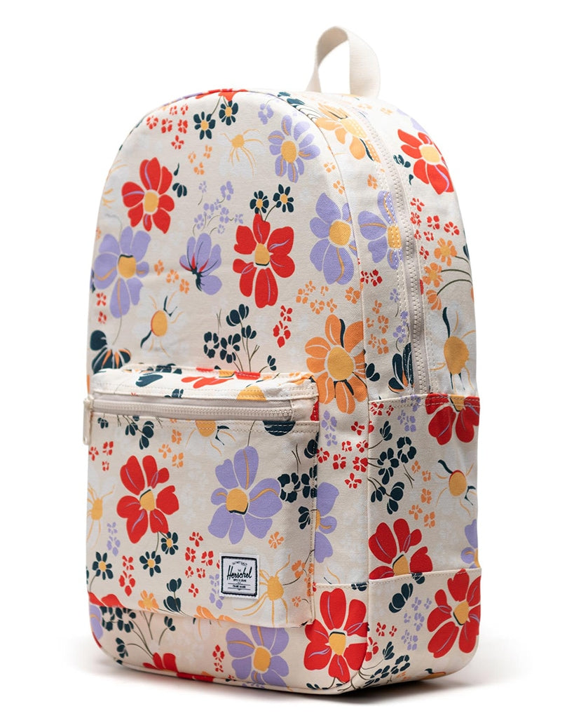 Herschel Supply Co Cotton Casuals Daypack Backpack - Country Floral Wh