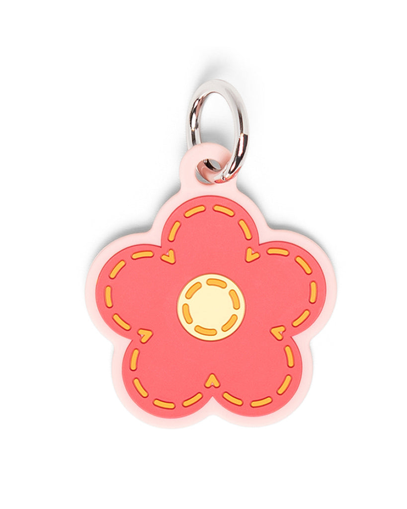 Herschel Supply Co Daisy Bag Charm - Pink Daisy