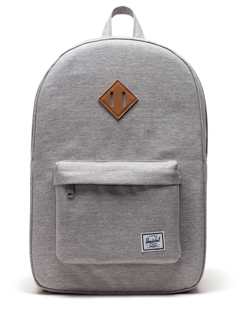Herschel Supply Co Heritage Backpack - Light Grey Crosshatch / Natural