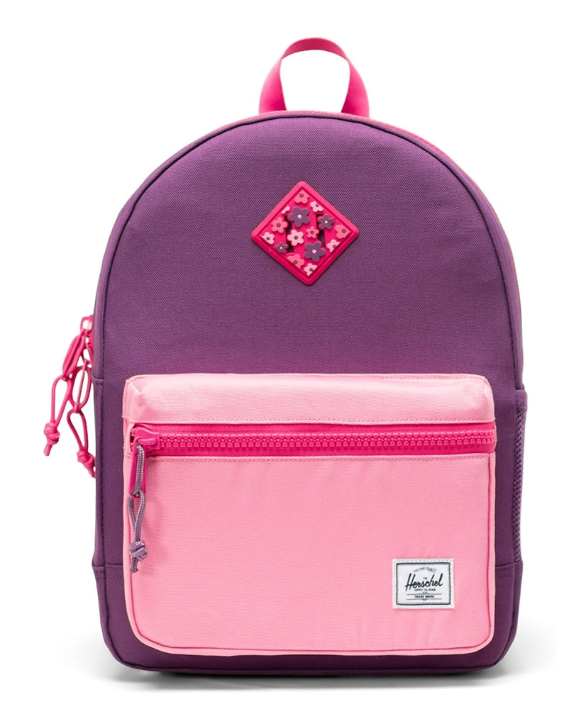 Herschel Supply Co Heritage Kids Backpack Sunset Purple Sachet Pink Fuschia Purple