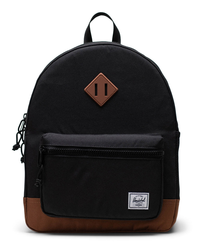Herschel Supply Co Heritage™ Youth Backpack - Black / Saddle Brown