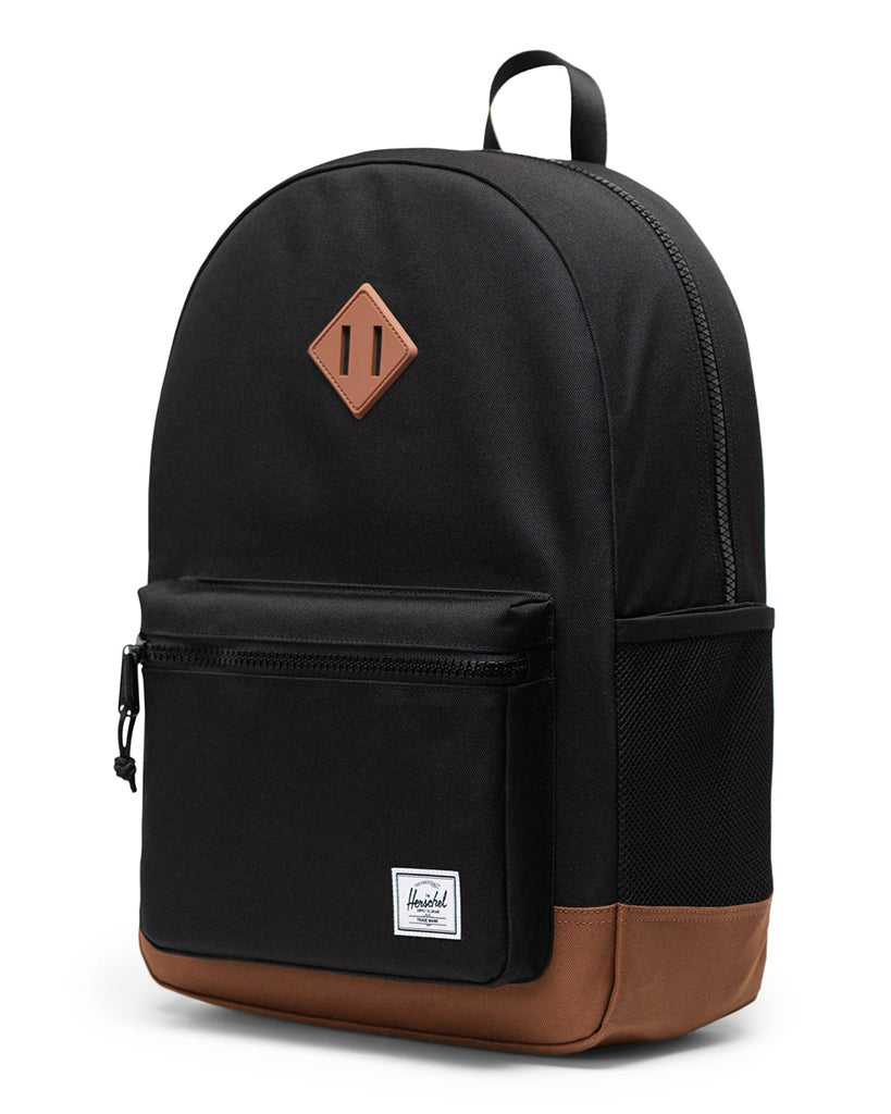 Herschel Supply Co Heritage™ Youth Backpack - Black / Saddle Brown