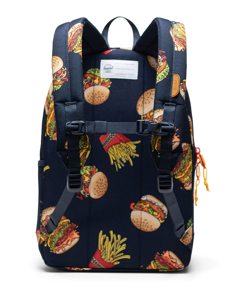 Herschel Supply Co Heritageβ’ Youth Backpack - Burgers and Fries