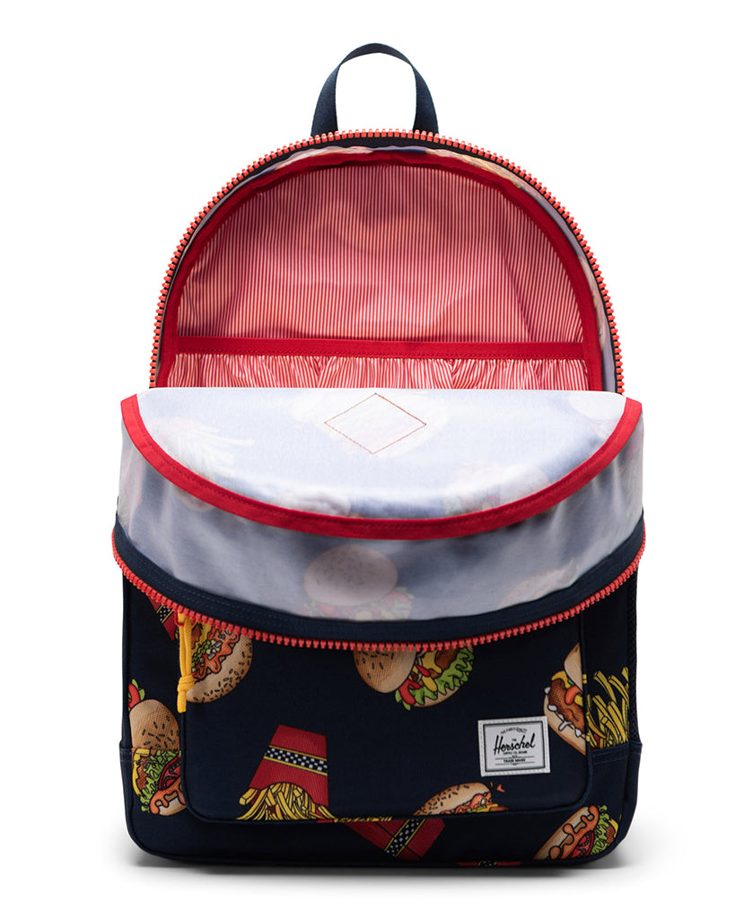 Herschel Supply Co Heritage™ Youth Backpack - Burgers and Fries