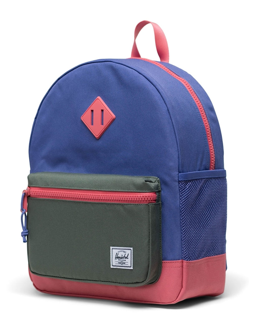 Herschel Supply Co Heritage™ Youth Backpack - Dusted Peri / Sea Spray / Tea Rose