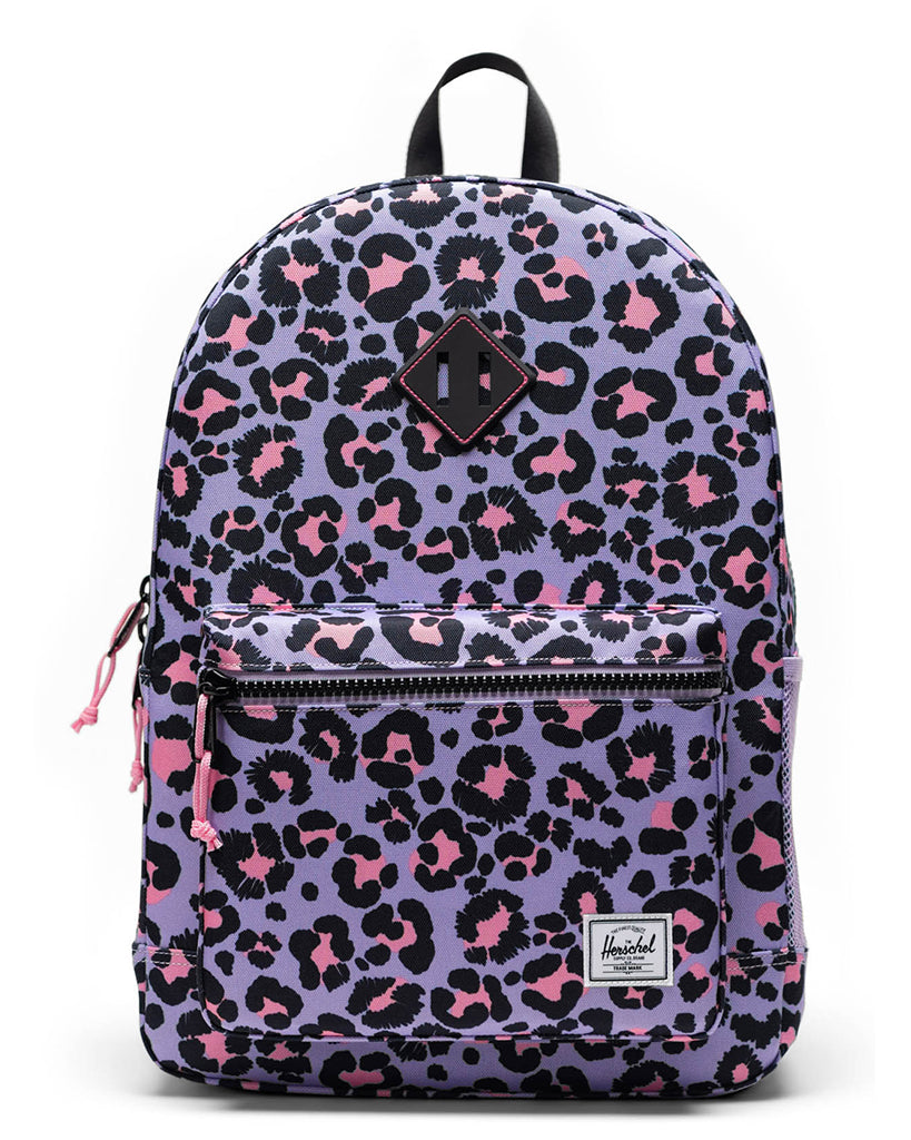 Herschel Supply Co Heritage™ Youth Backpack - Scribble Leopard Sachet Pink