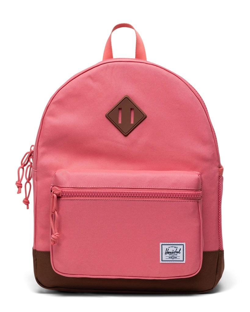 Herschel Supply Co Heritage™ Youth Backpack - Tea Rose / Saddle Brown