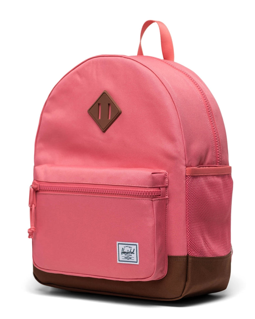 Herschel Heritage Backpack Youth Tea Rose Saddle Brown