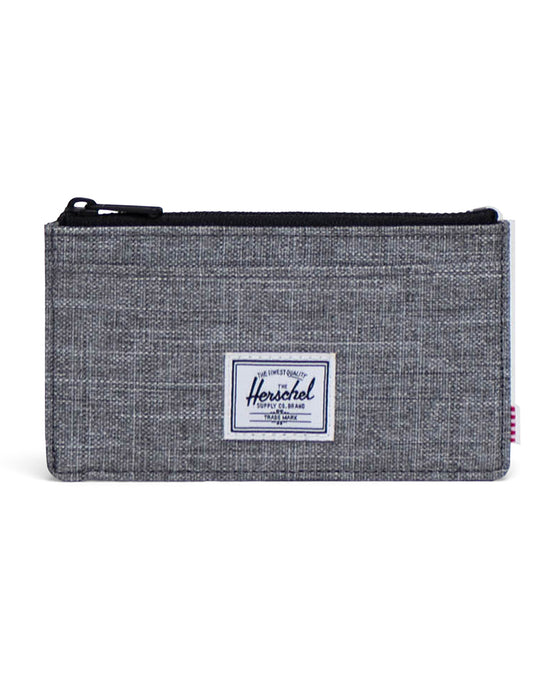 Herschel Supply Co Oscar Large Cardholder Wallet - Raven Crosshatch