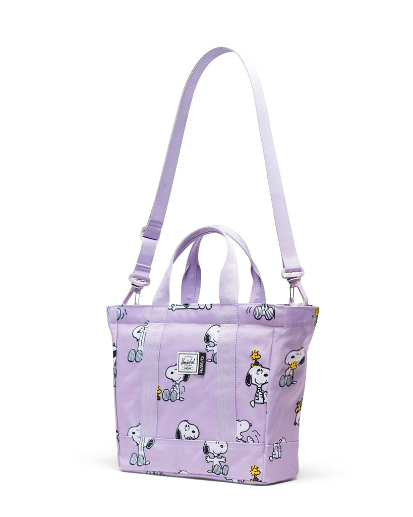 Herschel Supply Co Peanuts® Herschel Heritage™ Small Tote - Snoopy and Woodstock Pastel