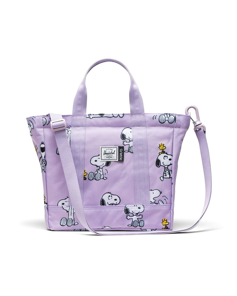 Herschel Supply Co Peanuts® Herschel Heritage™ Small Tote - Snoopy and Woodstock Pastel