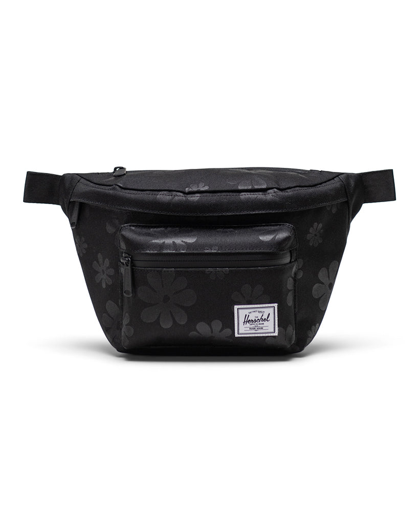 Herschel Supply Co Pop Quiz Hip Pack - Black Floral Sun