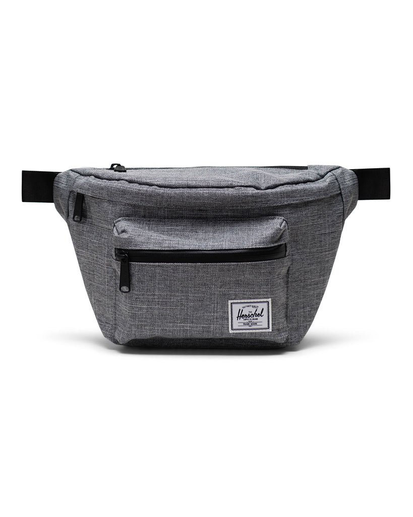 Herschel Supply Co Pop Quiz Hip Pack Raven Crosshatch