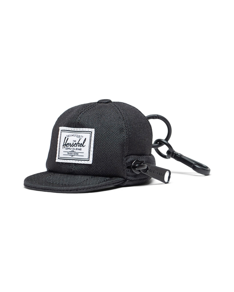 Herschel Supply Co Sylas Classic Cap Bag Charm - Black