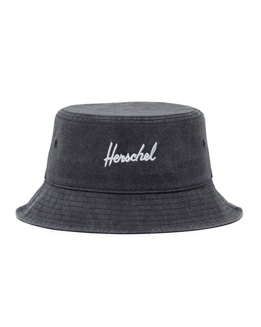 Herschel Supply Co Stonewash Bucket Hat - Black