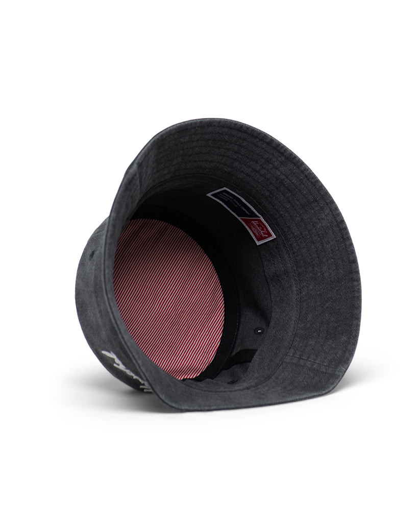 Herschel Supply Co Stonewash Bucket Hat - Black