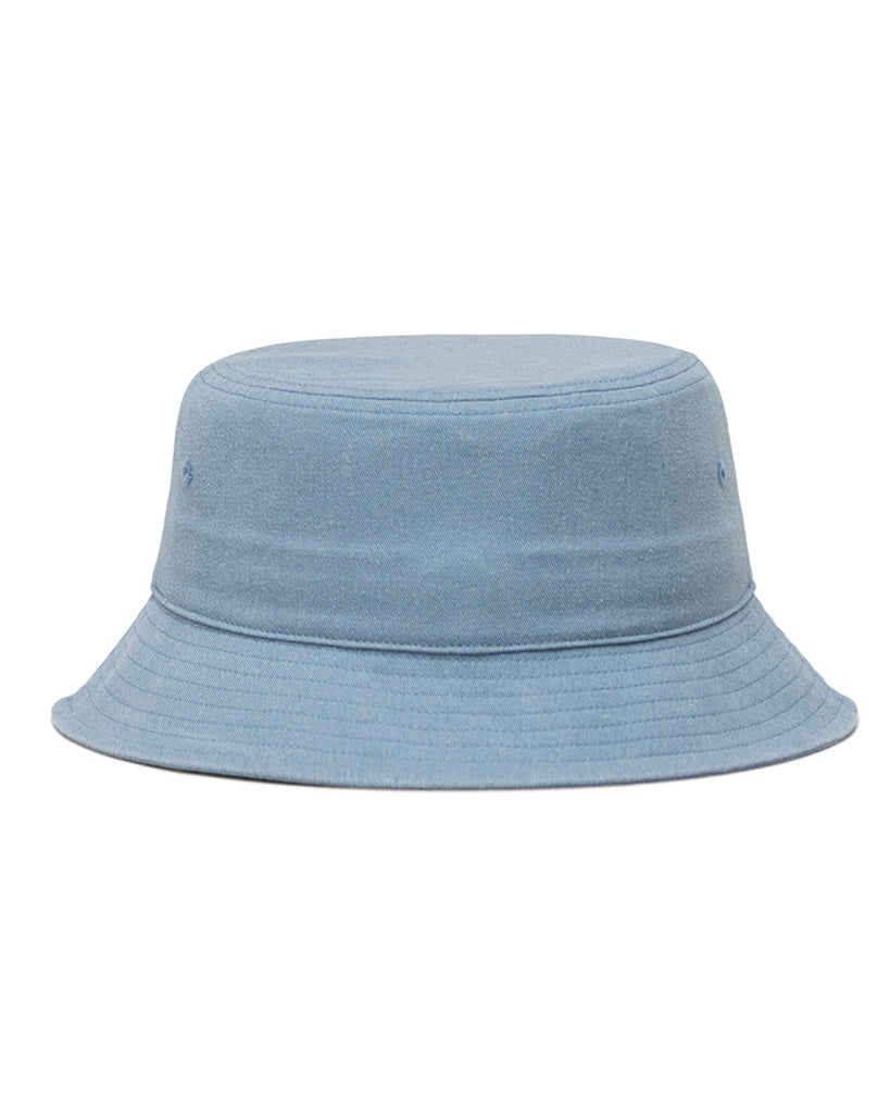 Herschel Supply Co Stonewash Bucket Hat - Light Denim