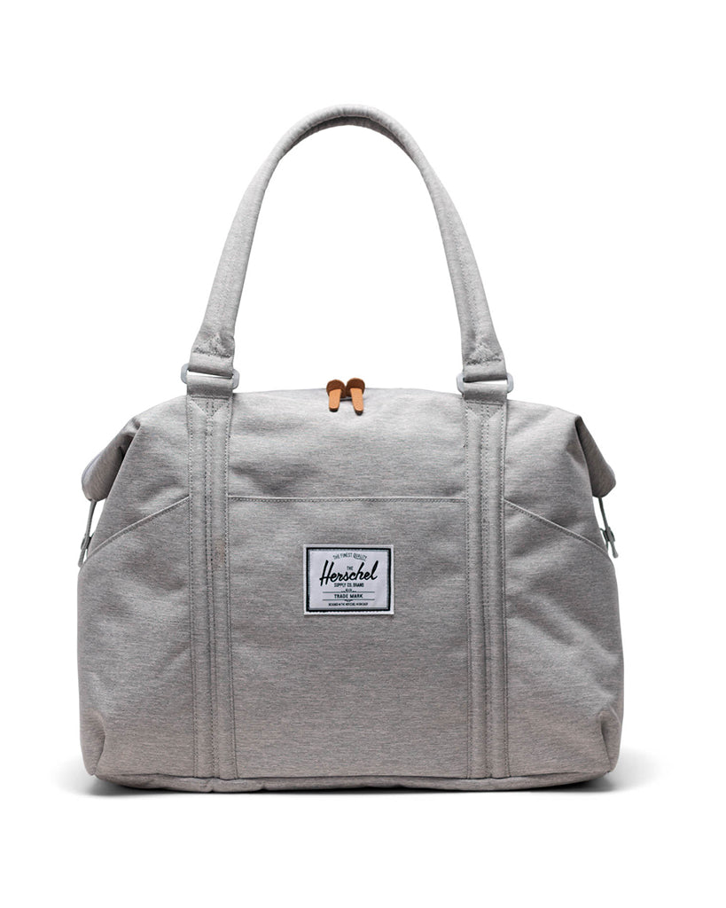 Herschel Supply Co Strand Duffle Bag - Light Grey Crosshatch / Natural