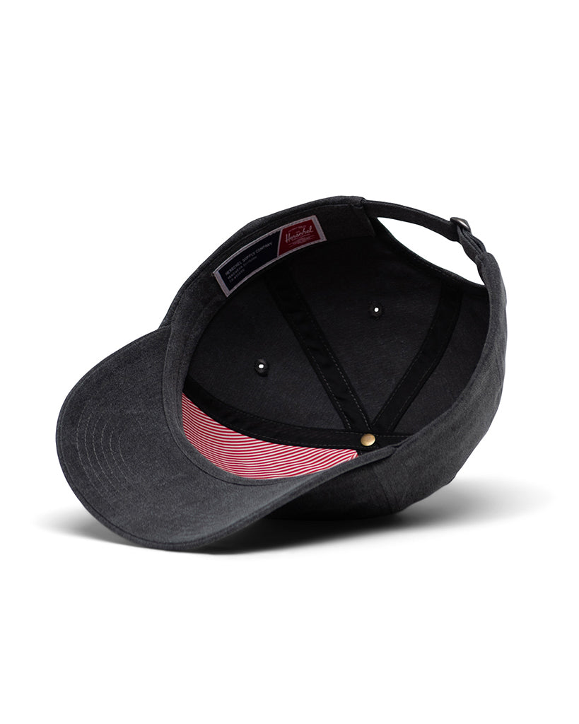 Herschel Supply Co Sylas Stonewash Cap - Black