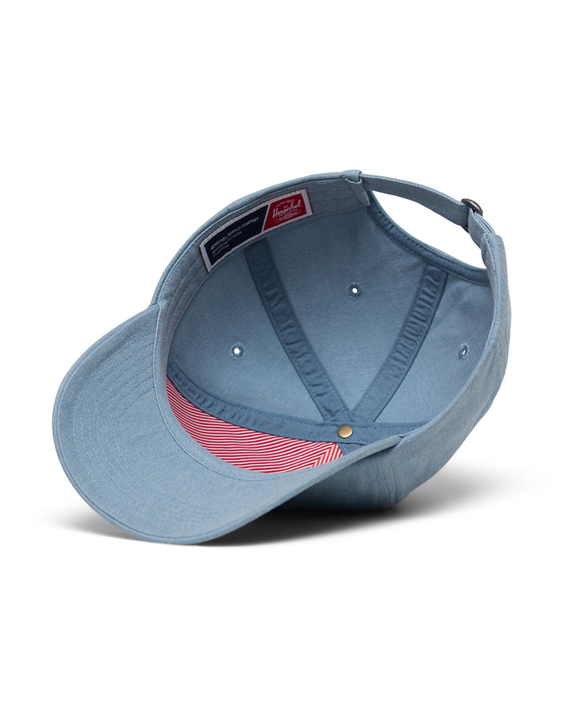 Herschel Supply Co Sylas Stonewash Cap - Light Denim