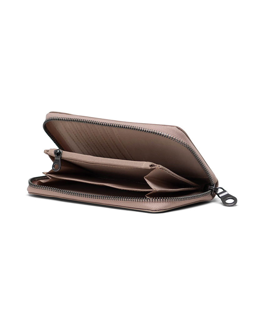 Herschel Supply Co Thomas RFID Clutch Zip Wallet - Light Taupe