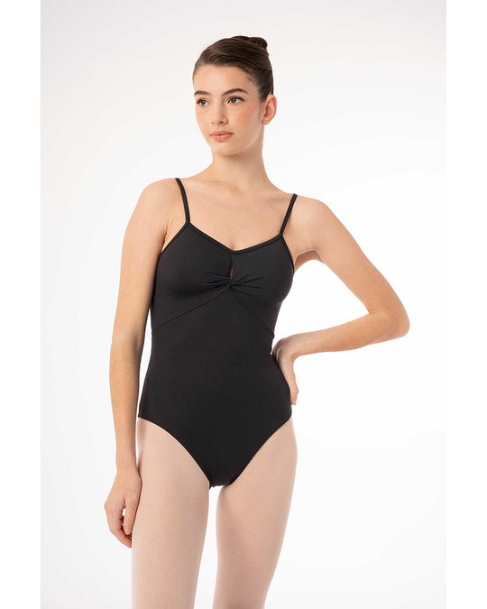 Intermezzo Fauna Twist Detailed Open Back Camisole Leotard - 31697 Womens