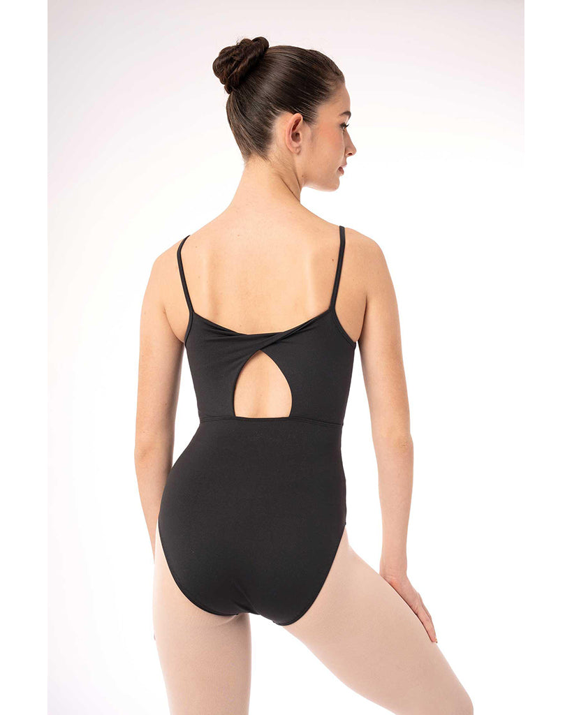 Intermezzo Fauna Twist Detailed Open Back Camisole Leotard - 31697 Womens